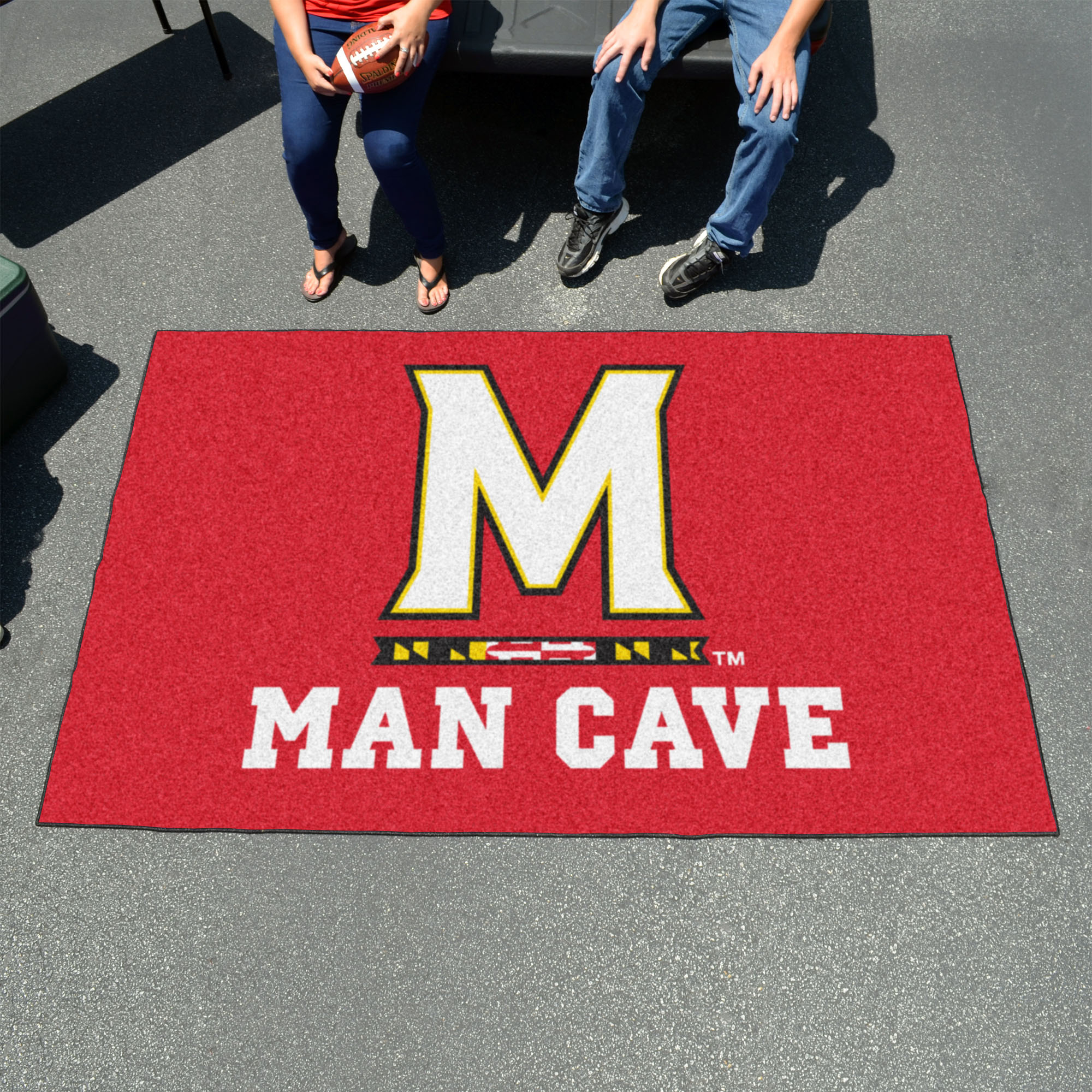 Univ. Of Maryland Terps Ulti-Mat Man Cave Area Rug