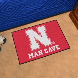 UNL Cornhuskers Man Cave Starter Mat - 19 x 30