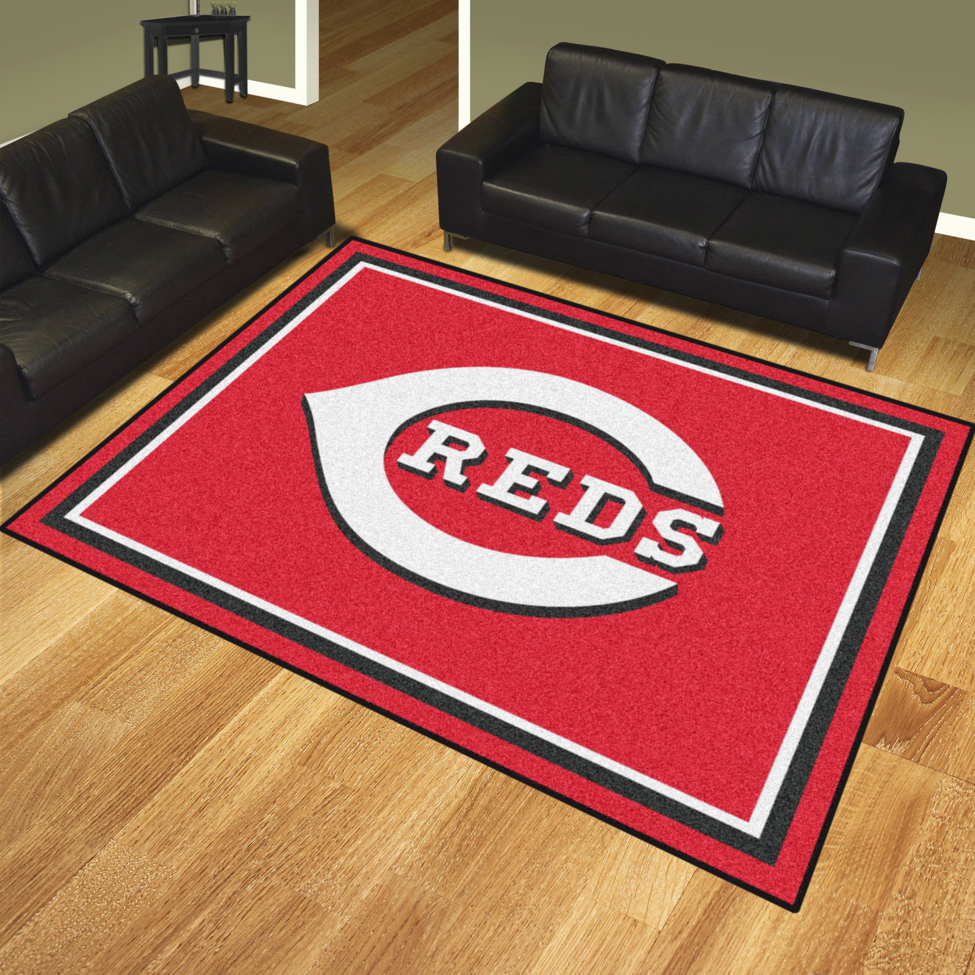 Cincinnati Reds Area Rug â€“ 8 x 10 Nylon