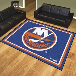 New York Islanders 1/4" Plush Area Rug â€“ Nylon 8â€™ x 10â€™