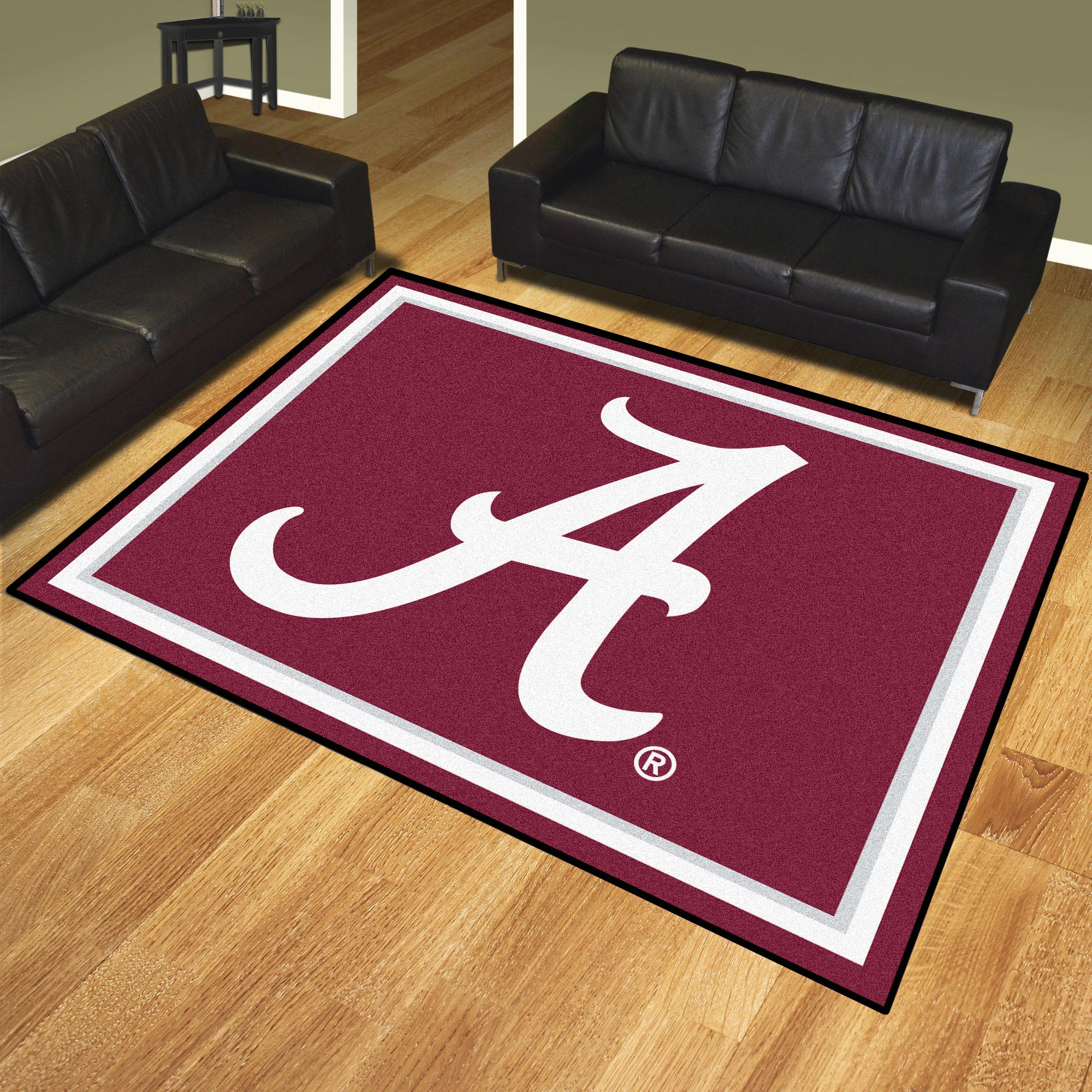 University of Alabama Area rug â€“ Nylon 8â€™ x 10â€™