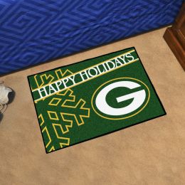 Packers Happy Holiday Starter Doormat - 19 x 30