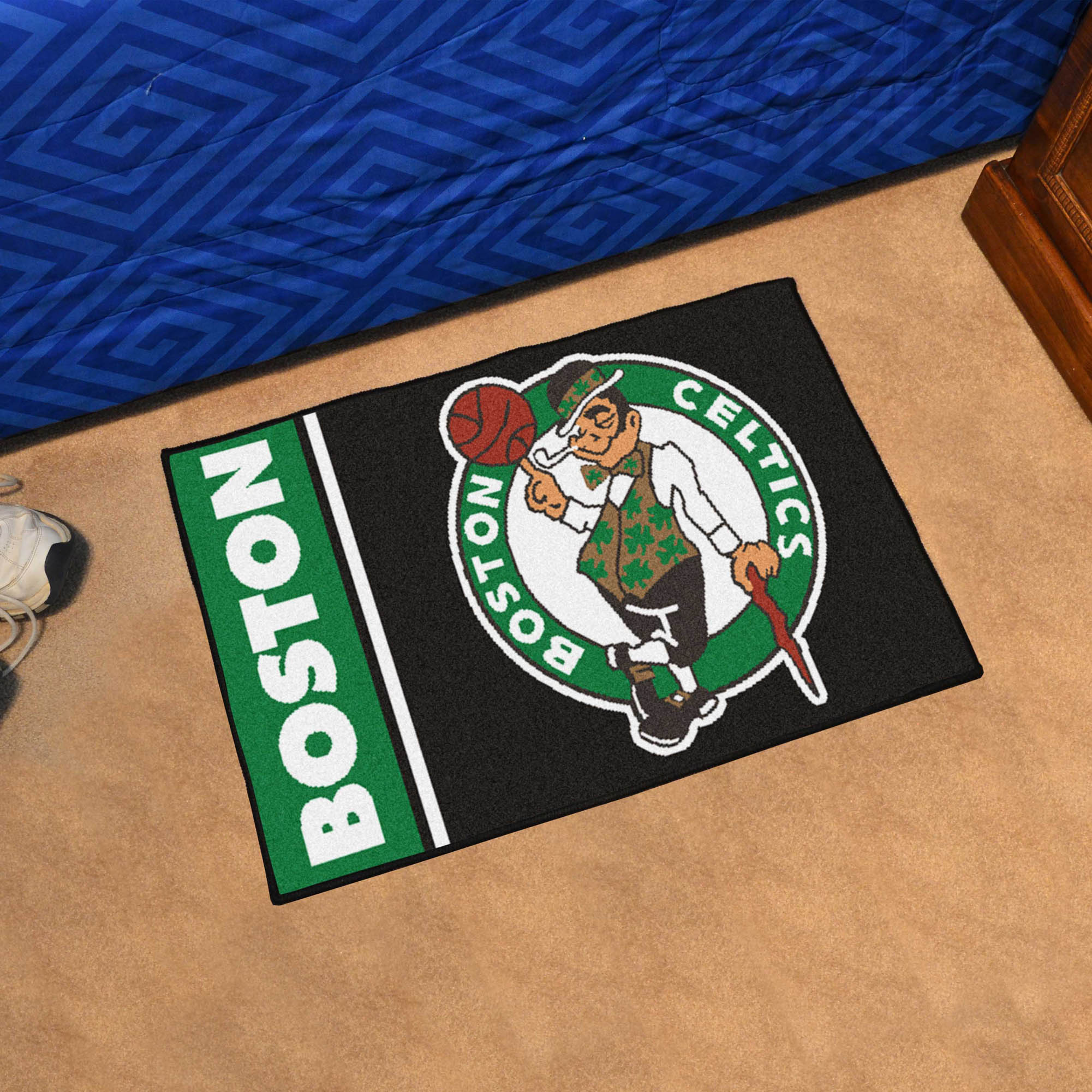 Boston Celtics Logo Inspired Starter Doormat - 19x30
