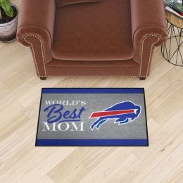 Buffalo Bills Worldâ€™s Best Mom Starter Doormat - 19 x 30