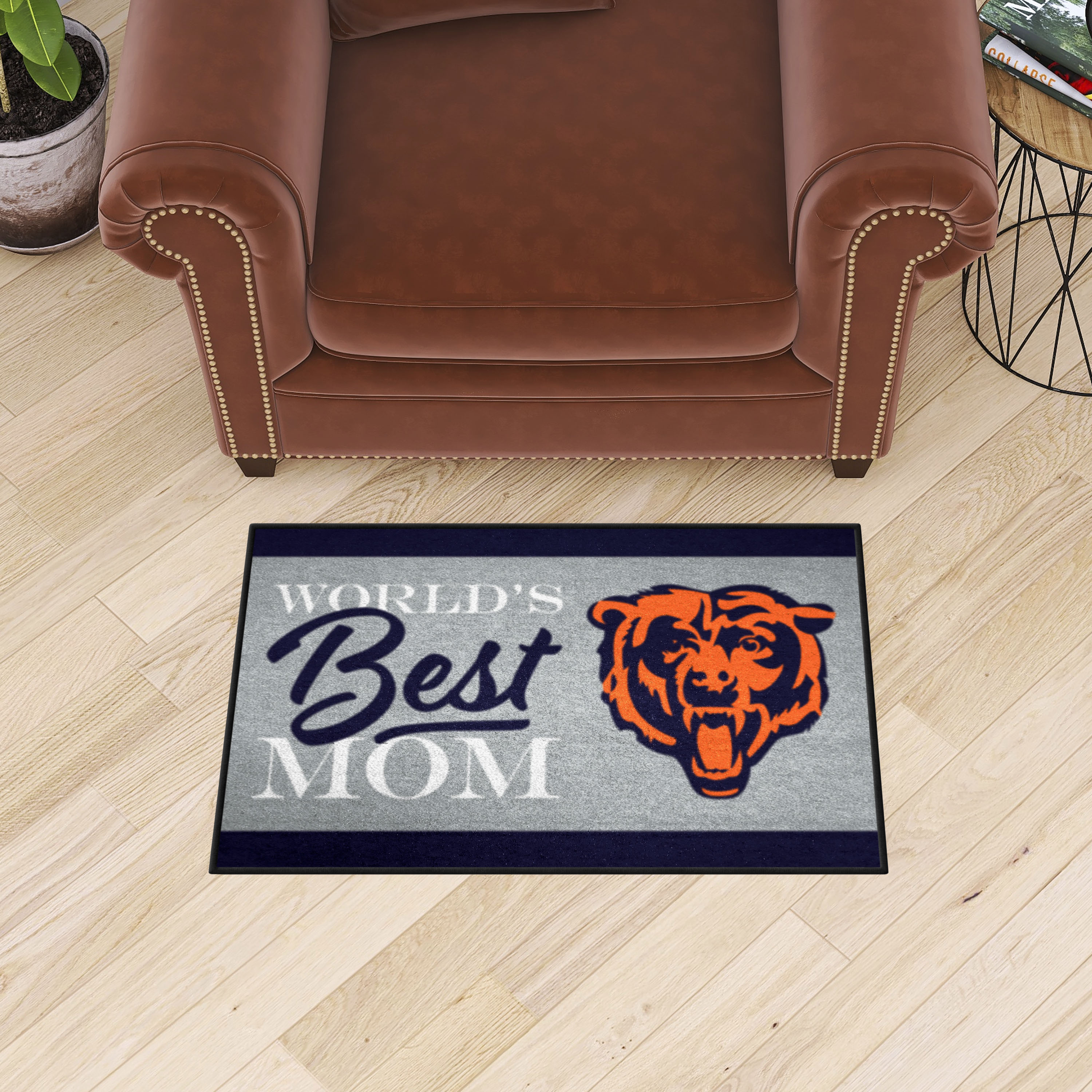 Chicago Bears Worlds Best Mom Starter Doormat - 19 x 30