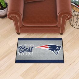 New England Patriots Worldâ€™s Best Mom Starter Doormat - 19 x 30