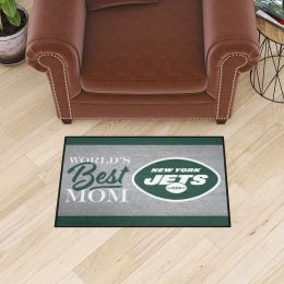 New York Jets Worldâ€™s Best Mom Starter Doormat - 19 x 30