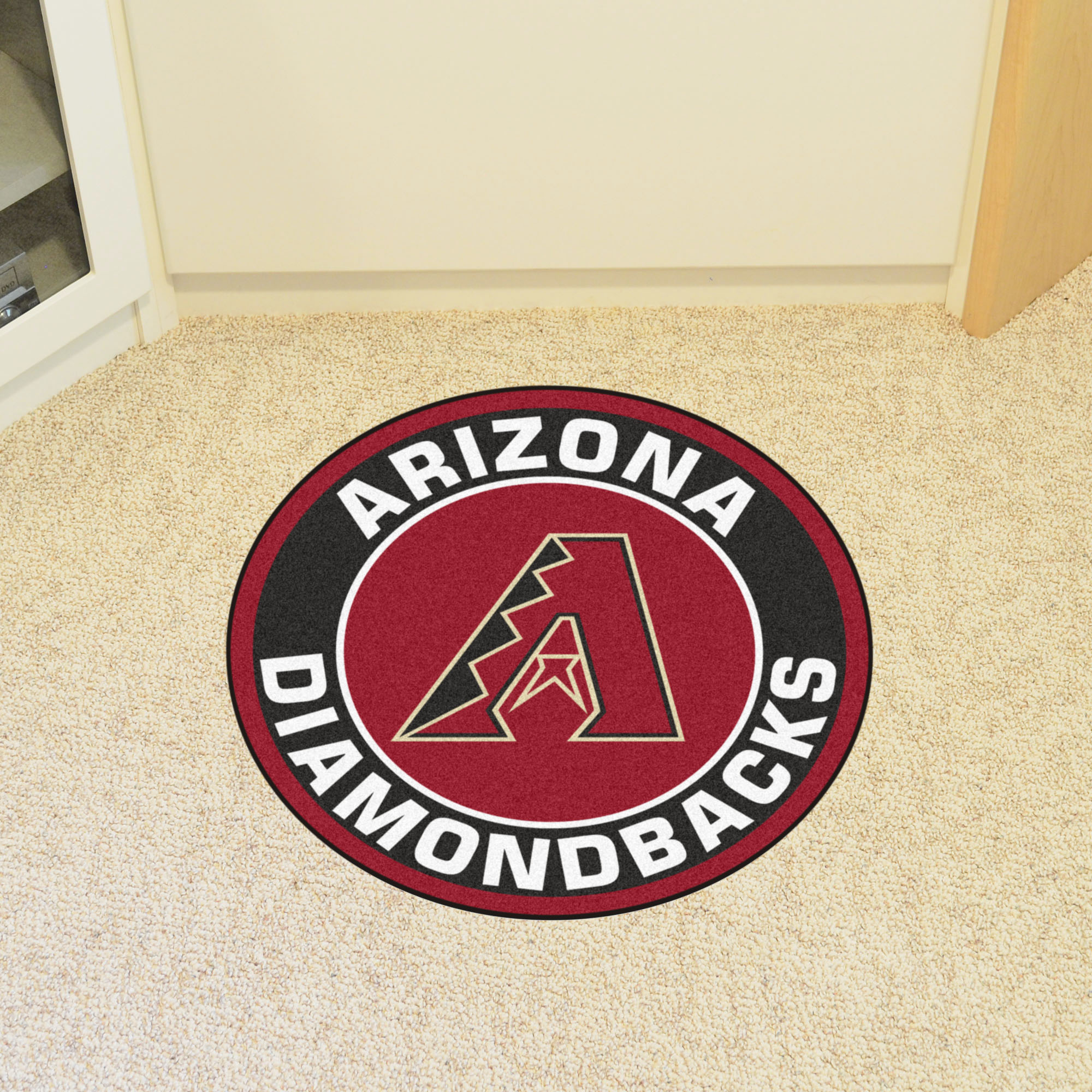 Arizona Diamondbacks Roundel Area Rug â€“ Nylon