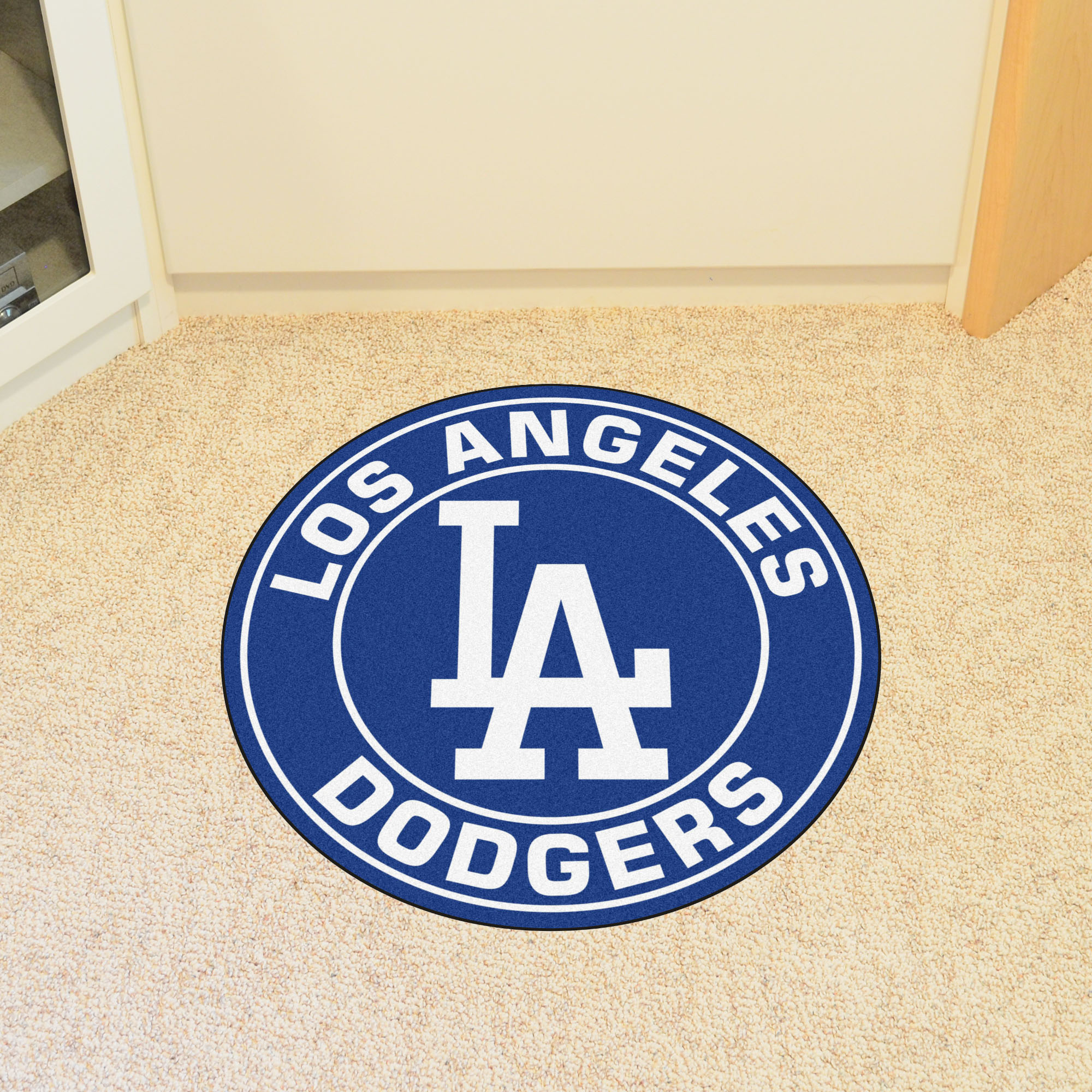 Los Angeles Dodgers Roundel Area Rug â€“ Nylon