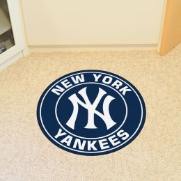 New York Yankees Roundel Area Rug â€“ Nylon