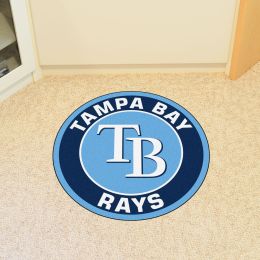 Tampa Bay Rays Roundel Area Rug â€“ Nylon