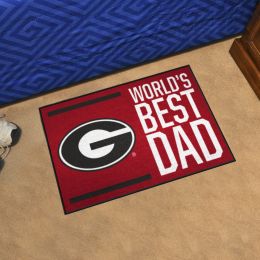 Georgia Worldâ€™s Best Dad Starter Doormat - 19 x 30
