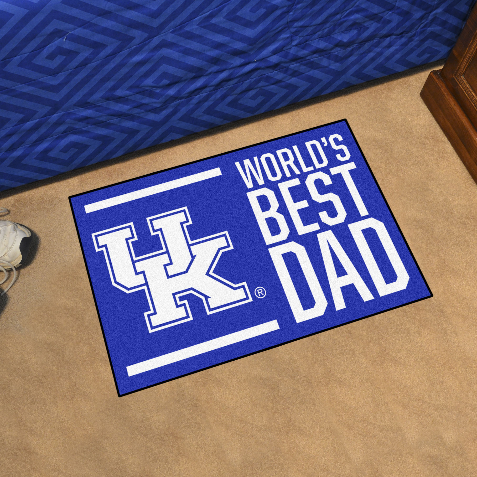 Kentucky Worldâ€™s Best Dad Starter Doormat - 19 x 30