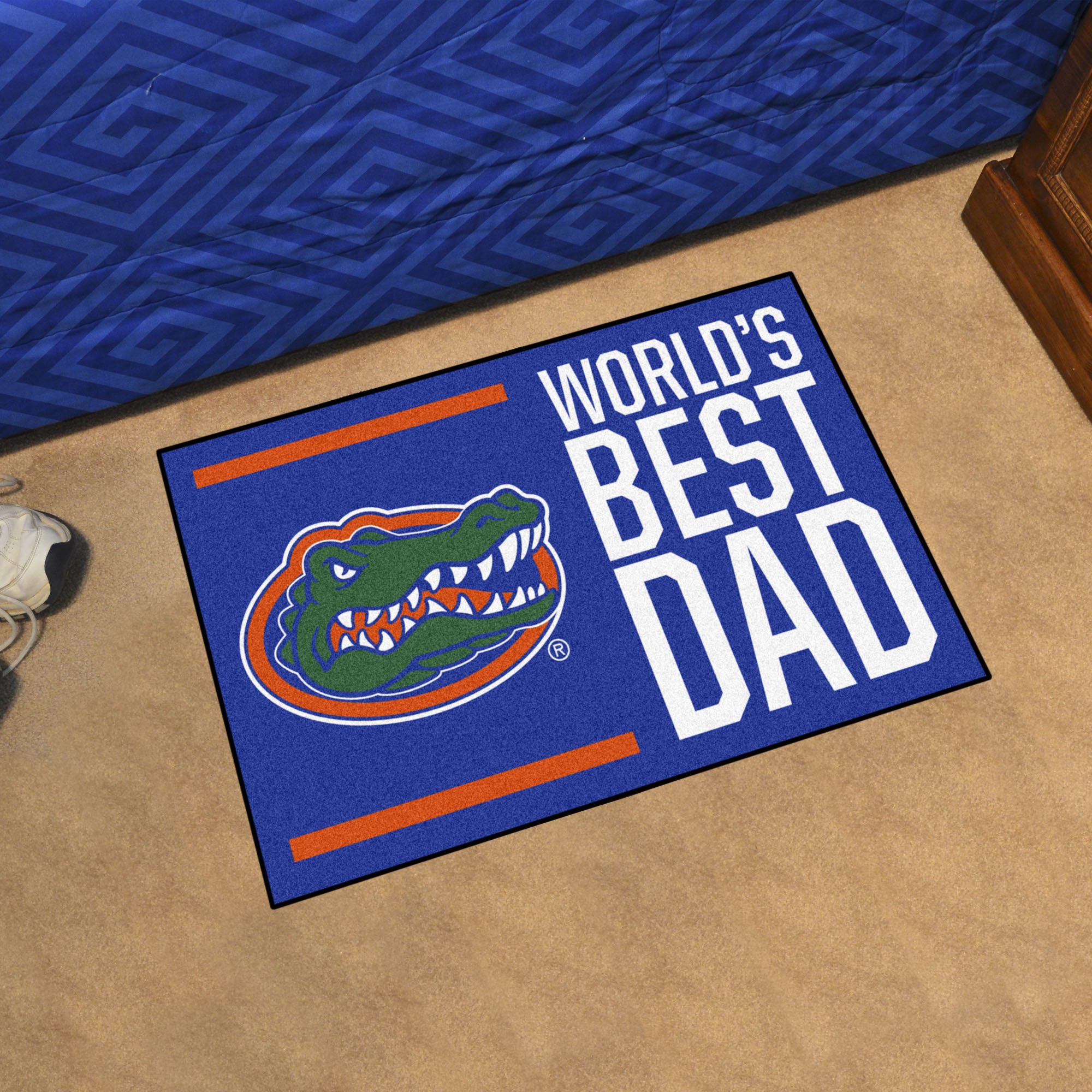 Florida Gators Worldâ€™s Best Dad Starter Doormat - 19 x 30