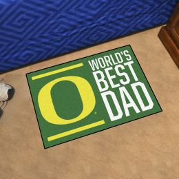 Oregon Ducks Worldâ€™s Best Dad Starter Doormat - 19 x 30