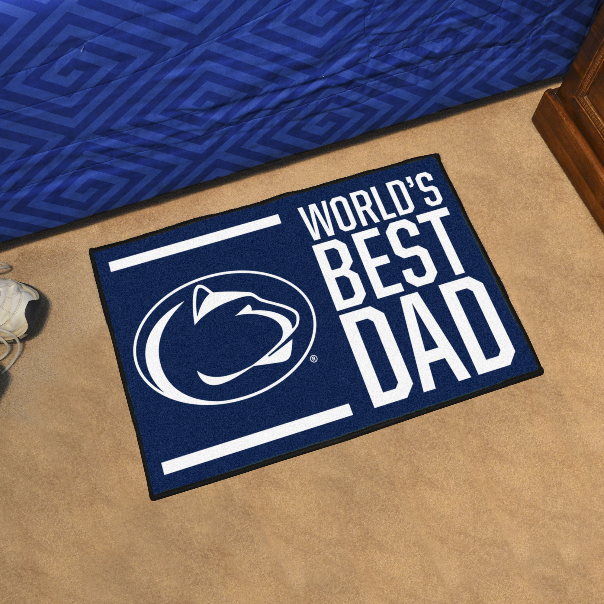 Penn State Nittany Lions Worldâ€™s Best Dad Starter Doormat - 19 x 30