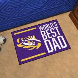 Louisiana Worldâ€™s Best Dad Starter Doormat - 19 x 30