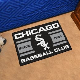 Chicago White Sox Baseball Club Doormat â€“ 19 x 30