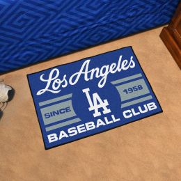 Los Angeles Dodgers Baseball Club Doormat â€“ 19 x 30