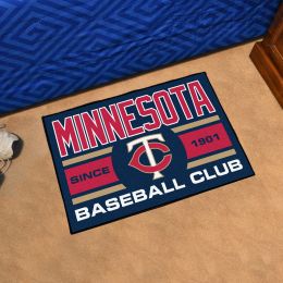 Minnesota Twins Baseball Club Doormat â€“ 19 x 30
