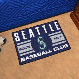 Seattle Mariners Baseball Club Doormat â€“ 19 x 30