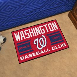 Washington Nationals Baseball Club Doormat â€“ 19 x 30