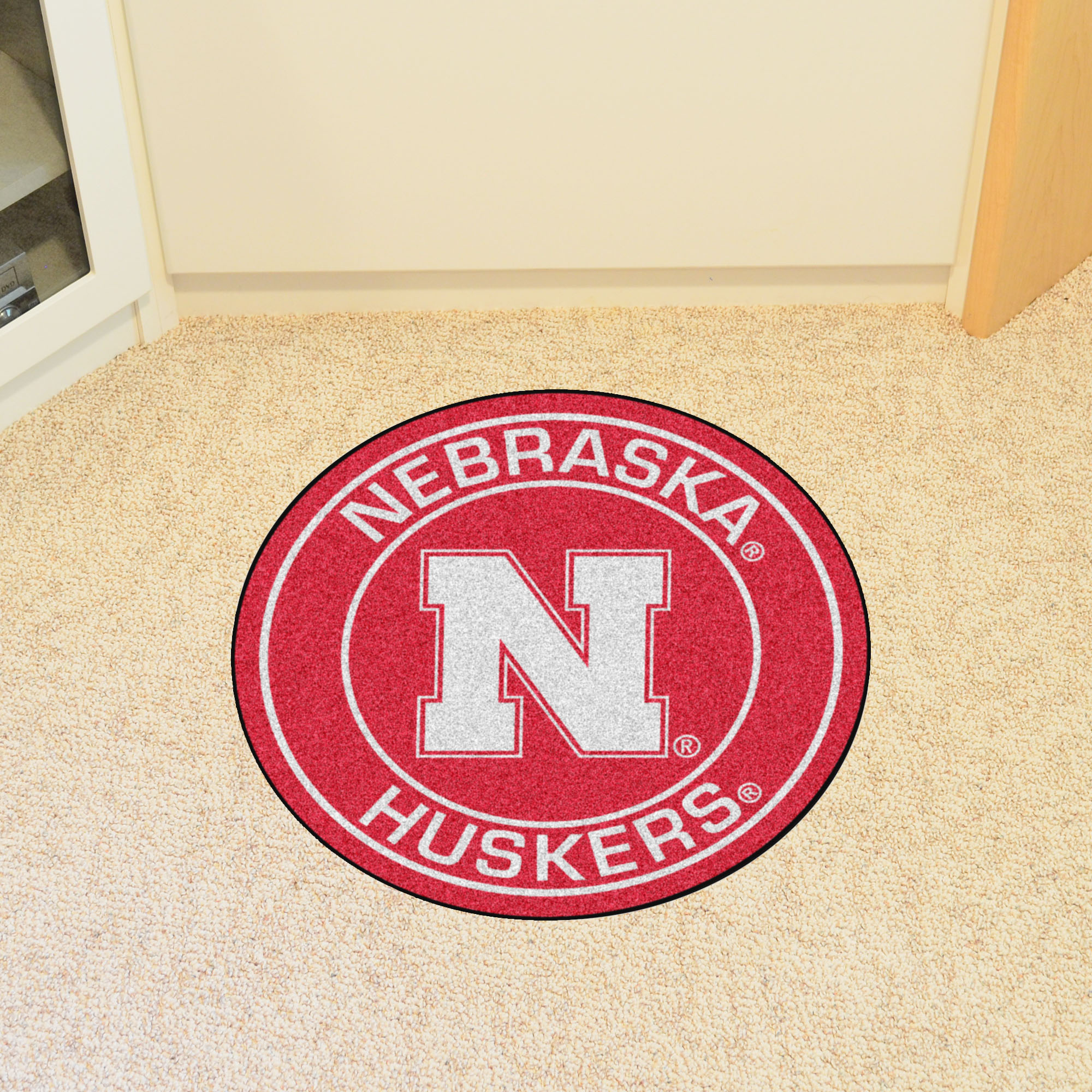 University of Nebraska Logo Roundel Mat â€“ 27â€