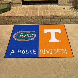 Florida - Tennessee House Divided Mat - 34 x 45