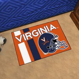 University of Virginia Helmet Starter Doormat - 19" x 30"