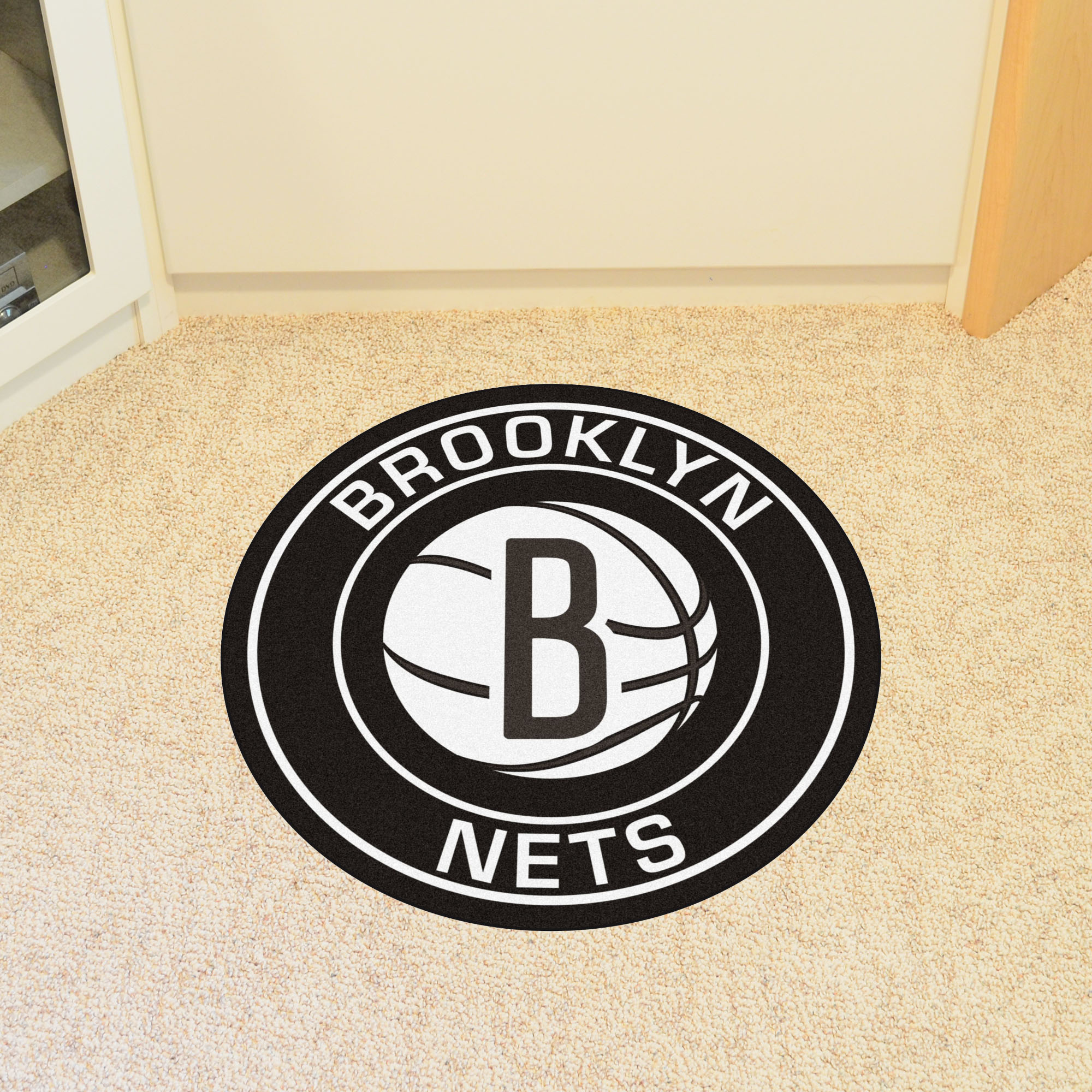 Brooklyn Nets Logo Roundel Mat â€“ 27â€