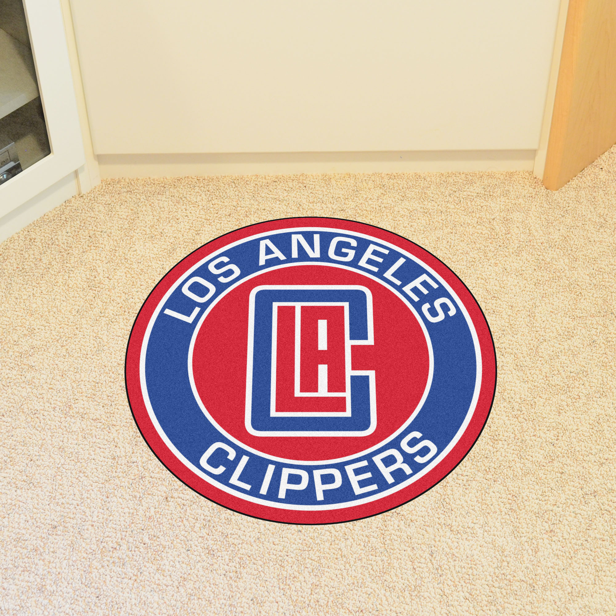 Los Angeles Clippers Logo Roundel Mat â€“ 27â€