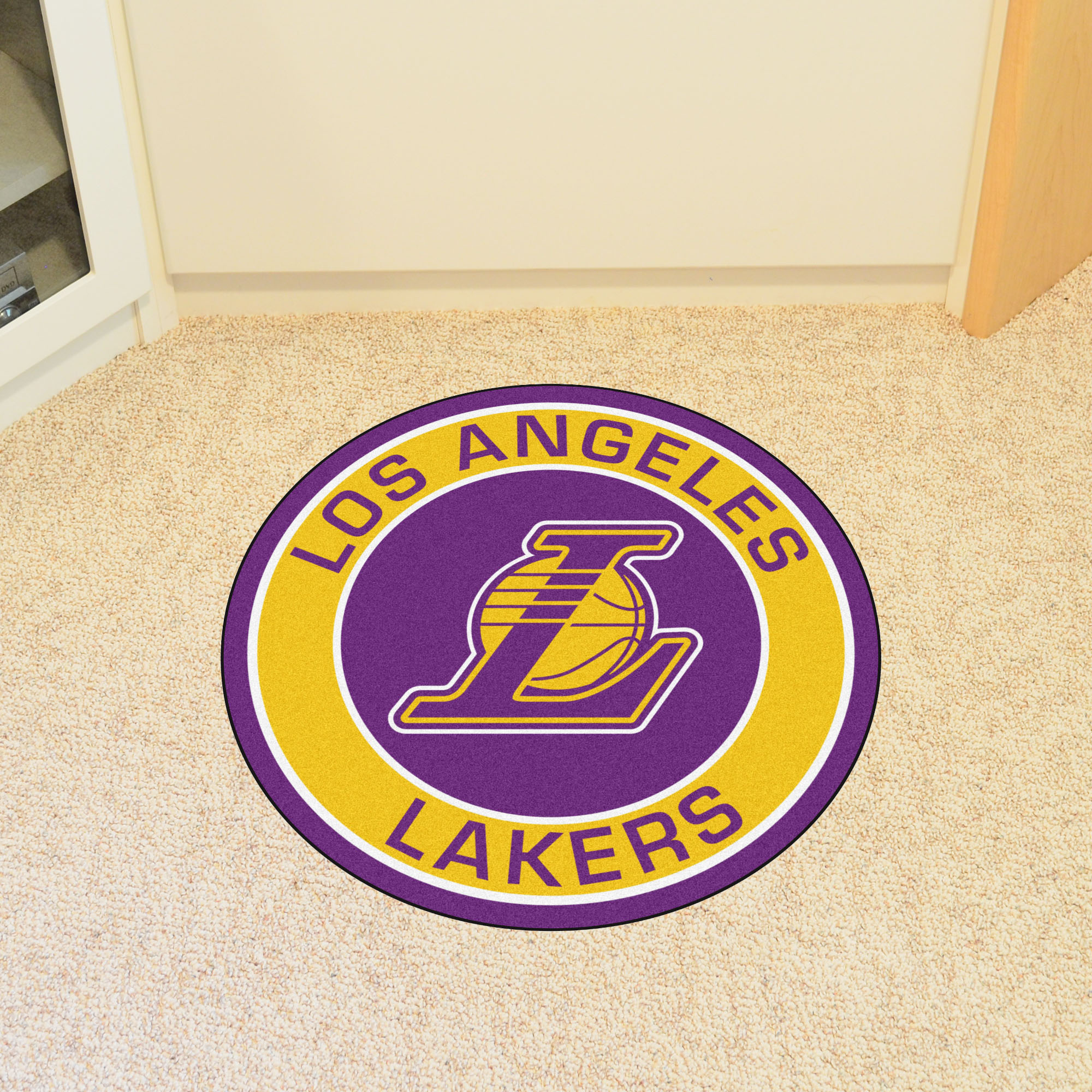 Los Angeles Lakers Logo Roundel Mat â€“ 27â€