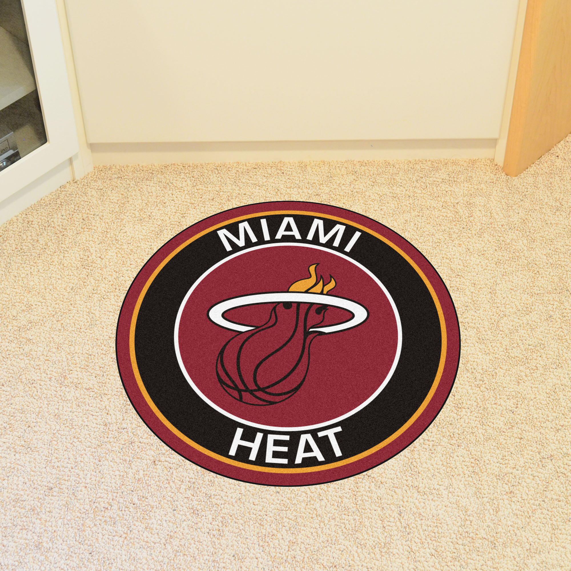 Miami Heat Logo Roundel Mat â€“ 27â€