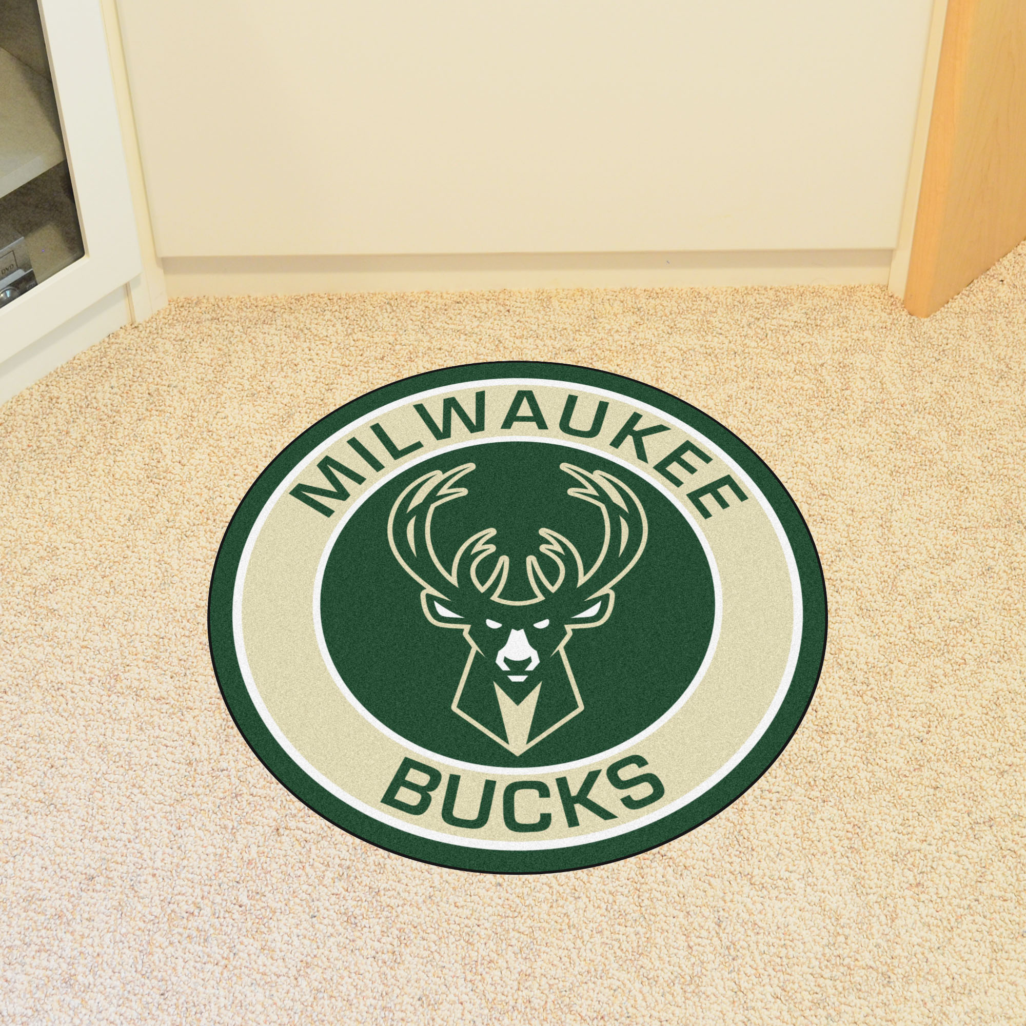 Milwaukee Bucks Logo Roundel Mat â€“ 27â€