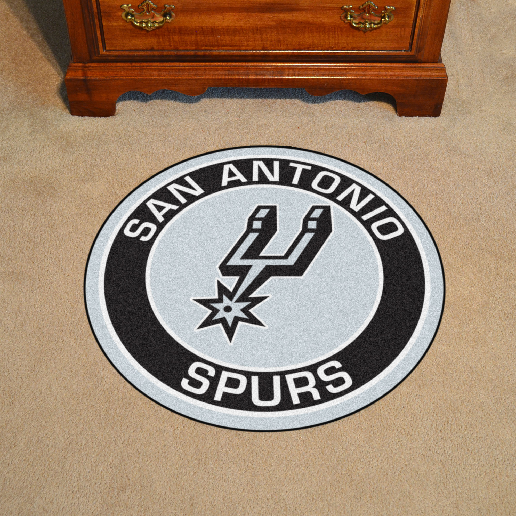 San Antonio Spurs Logo Roundel Mat â€“ 27â€