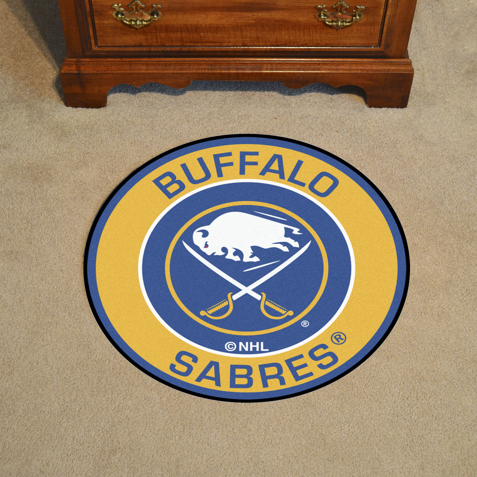 Buffalo Sabres Logo Roundel Mat â€“ 27â€