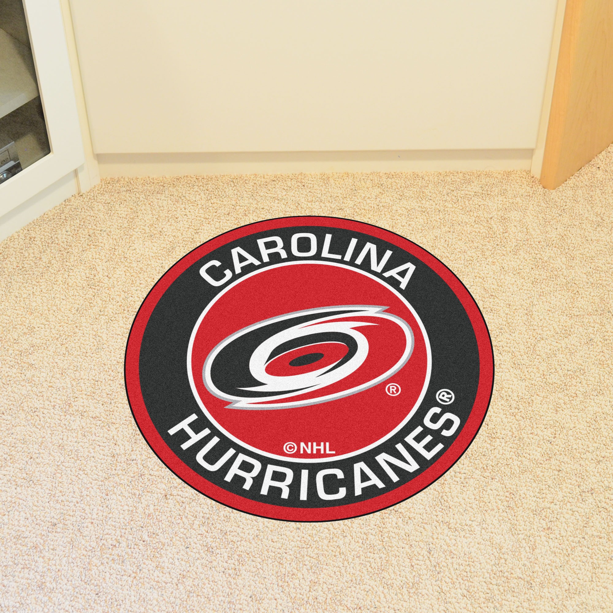 Carolina Hurricanes Logo Roundel Mat â€“ 27â€