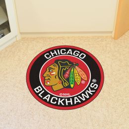 Chicago Blackhawks Logo Roundel Mat â€“ 27â€