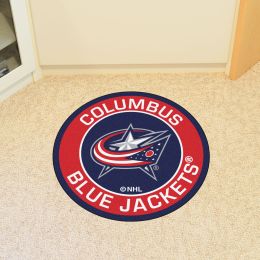 Columbus Blue Jackets Logo Roundel Mat â€“ 27â€