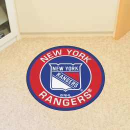 New York Rangers Logo Roundel Mat â€“ 27â€