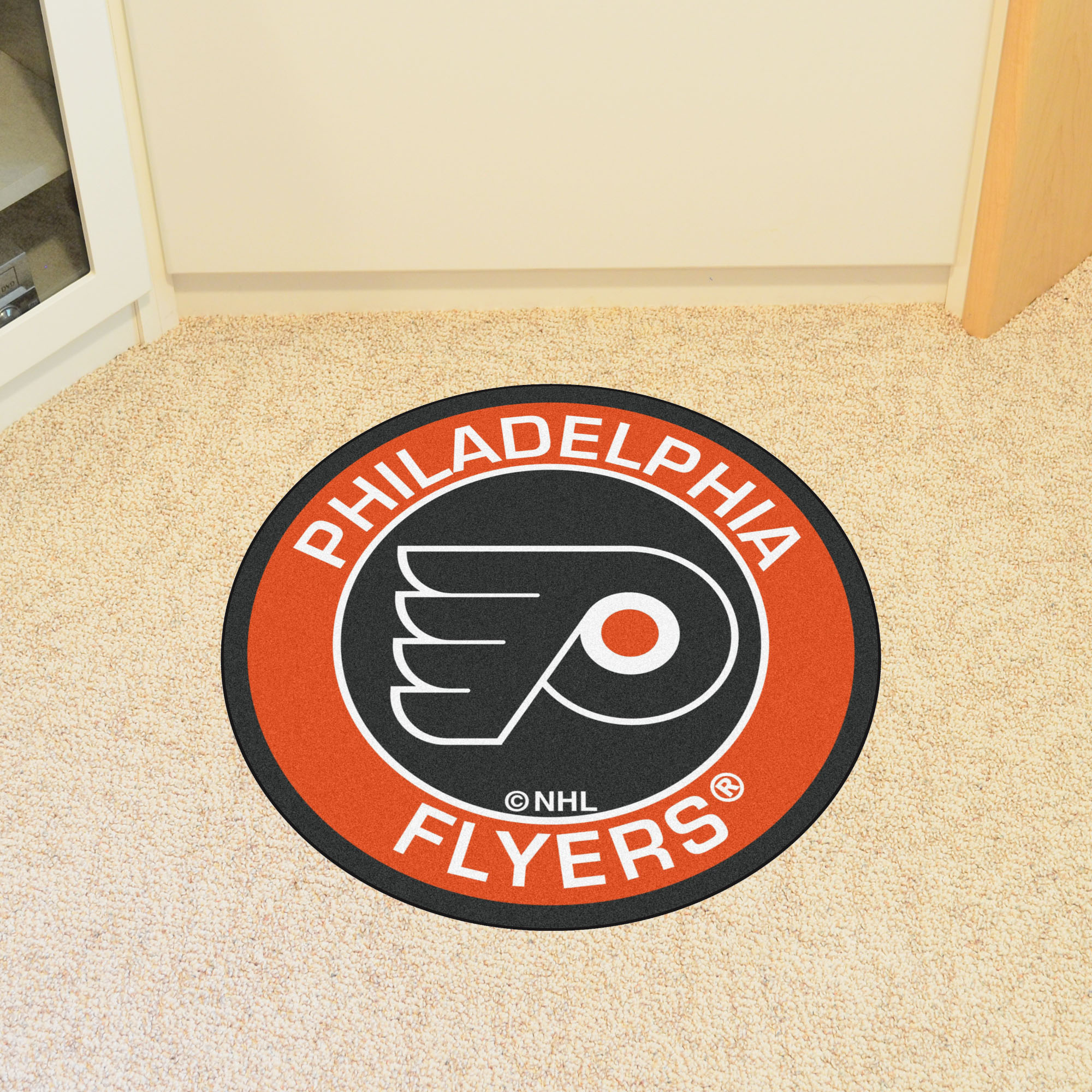 Philadelphia Flyers Logo Roundel Mat â€“ 27â€