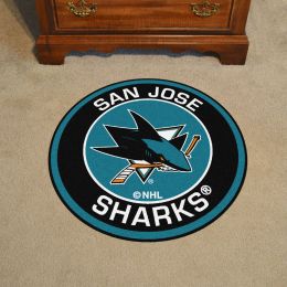 San Jose Sharks Logo Roundel Mat â€“ 27â€