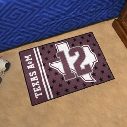 Texas A&M Aggies 12th Man Starter Doormat - 19" x 30"