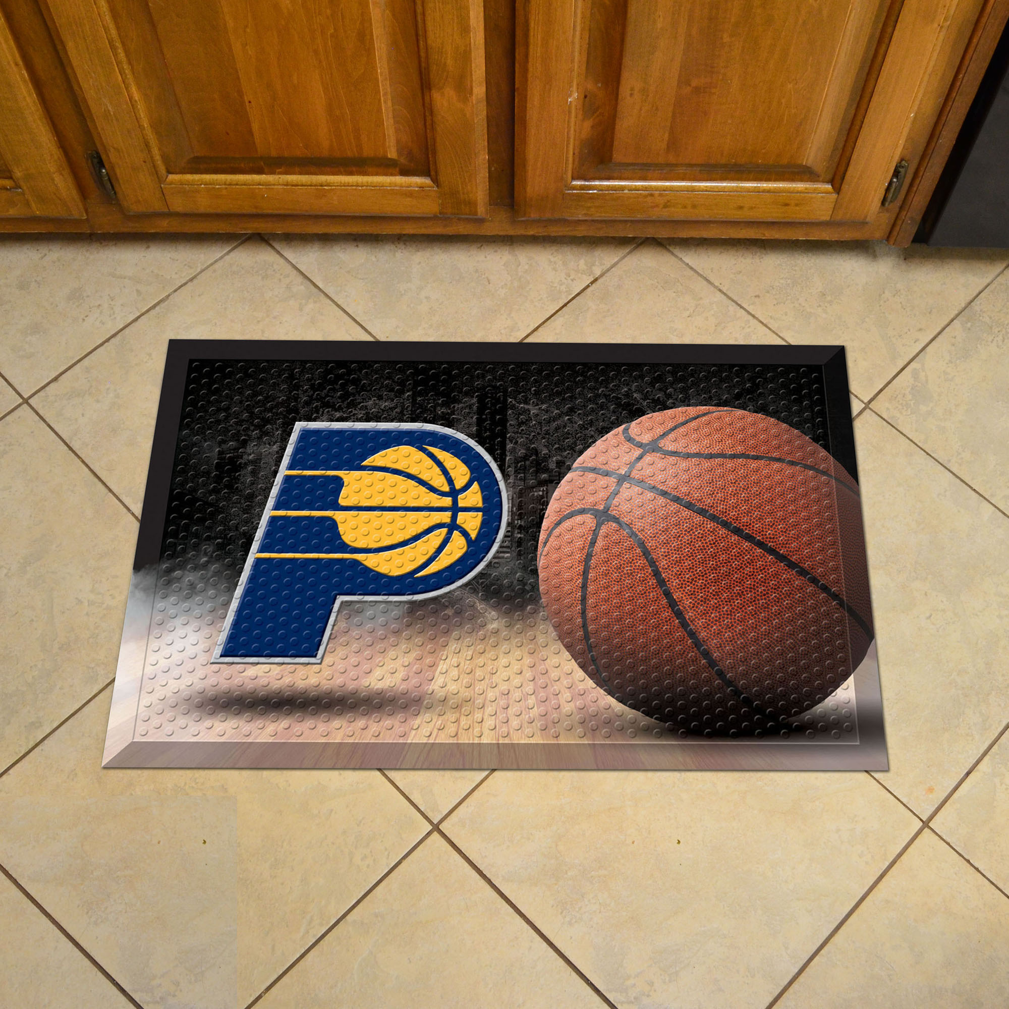 Indiana Pacers Scrapper Doormat - 19 x 30 rubber
