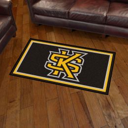 Kennesaw State University Area rug - 3â€™ x 5â€™ Nylon