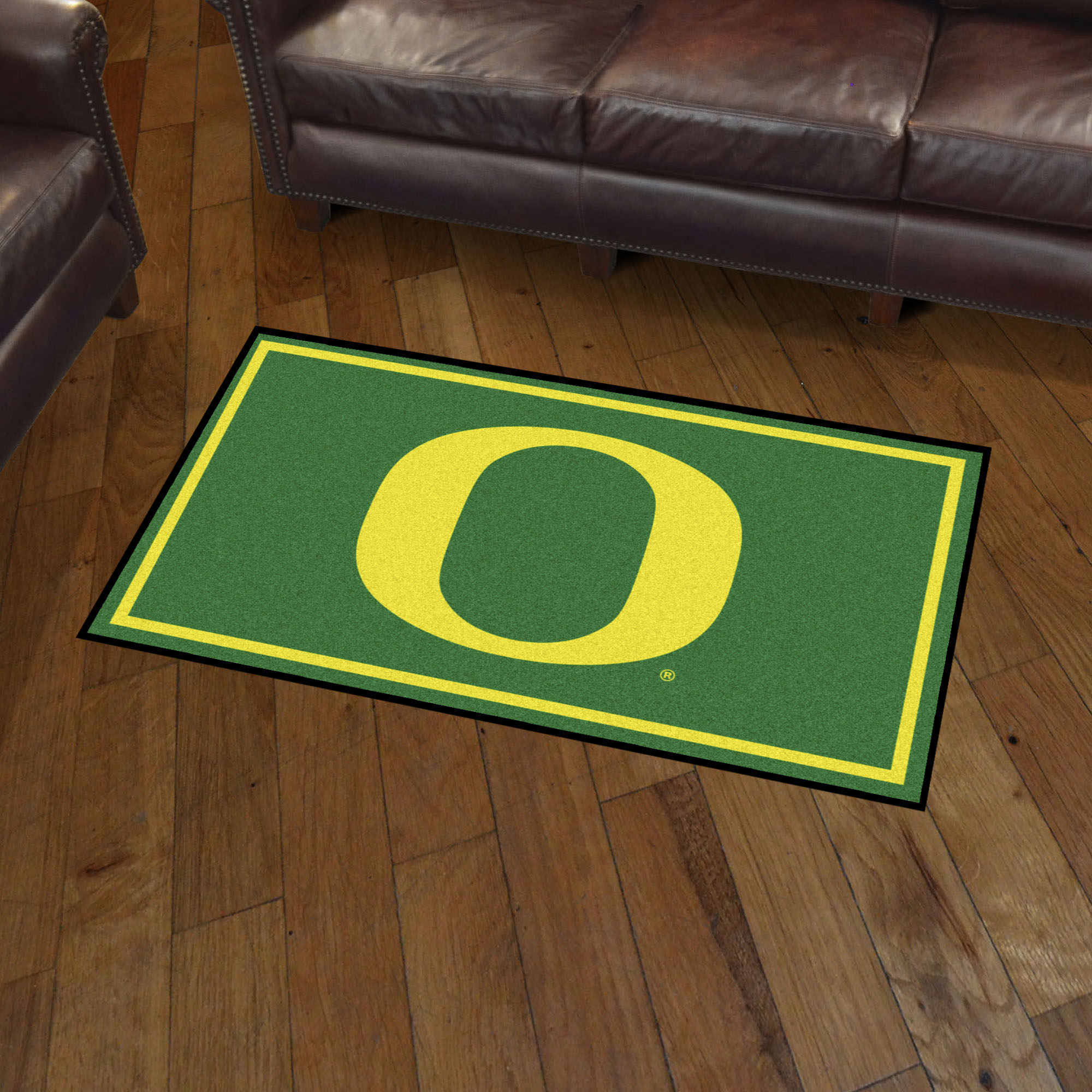 University of Oregon Area rug - 3â€™ x 5â€™ Nylon