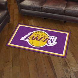 Los Angeles Lakers Area rug - 3â€™ x 5â€™ Nylon