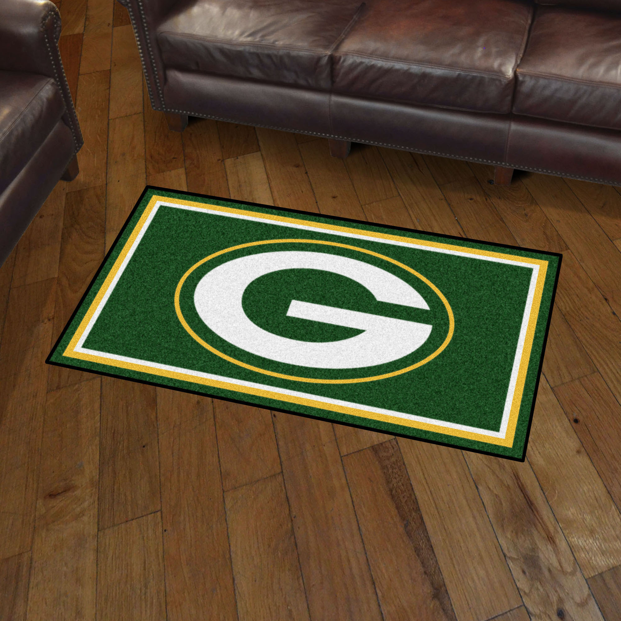 Green Bay Packers Area rug - 3â€™ x 5â€™ Nylon