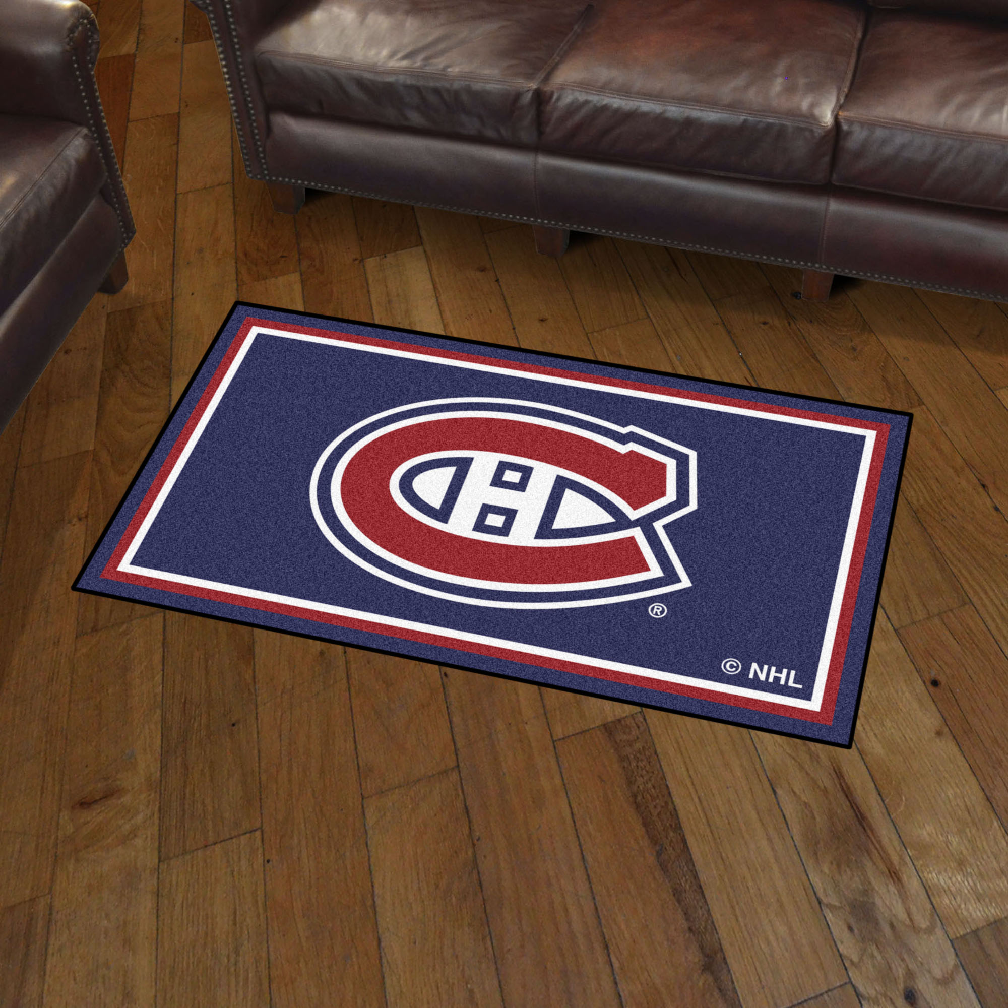 Montreal Canadiens Area rug - 3â€™ x 5â€™ Nylon