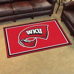 Western University Kentucky Area rug - 4â€™ x 6â€™ Nylon